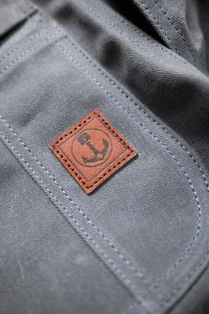 Canvas Shop Apron: Olive / O/S