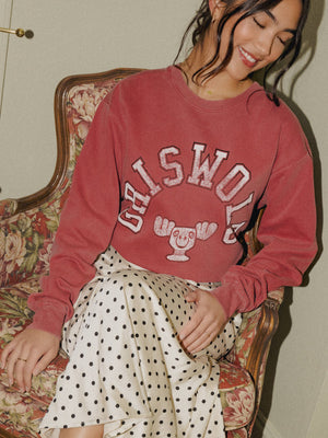 Griswold Christmas Sweatshirt  : Crimson