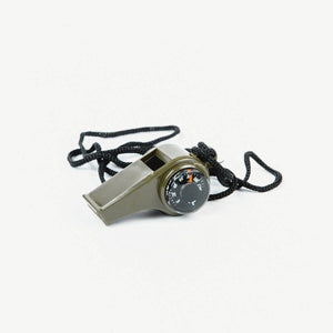 Lanyard Whistle + Thermometer/Compass