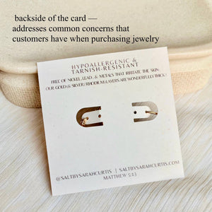 BEADED HOOPS | 18k gold clasp hoop earrings | textured hoop