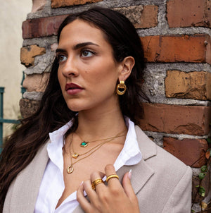 Dawn Necklace: Gold