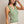 Striped Crochet Knit Tank - Green