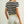 Striped Knit Short Sleeve- Navy