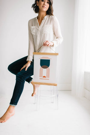 13" MAGNETIC Poster Hanger Frame