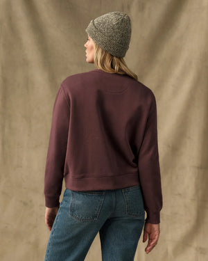 French Terry Crewneck - Eagle Brown