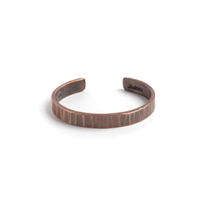 Bessemer Cuff: Brass / Work Patina / Large