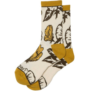 Superbloom Sock: L/XL / Cream