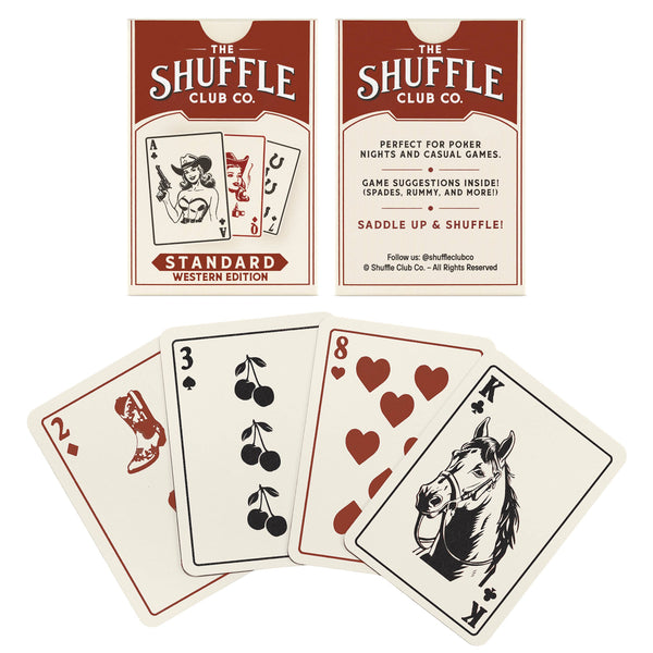 Vintage Western Playing Cards – Cowboy-Inspired Deck
