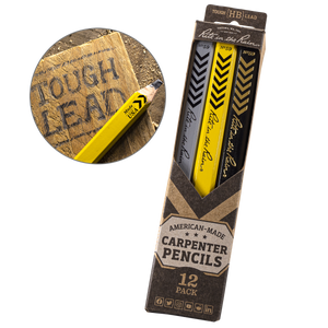 Rite in the Rain Carpenter Pencils, 12 Pack