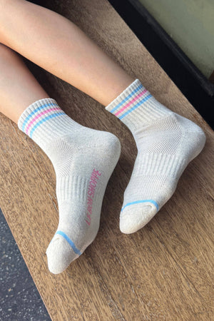 Girlfriend Socks : Egret