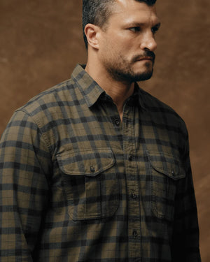 Alaskan Guide Shirt - Otter Green/Black Plaid
