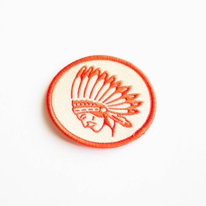 Cheif Embroidered Iron on Patch