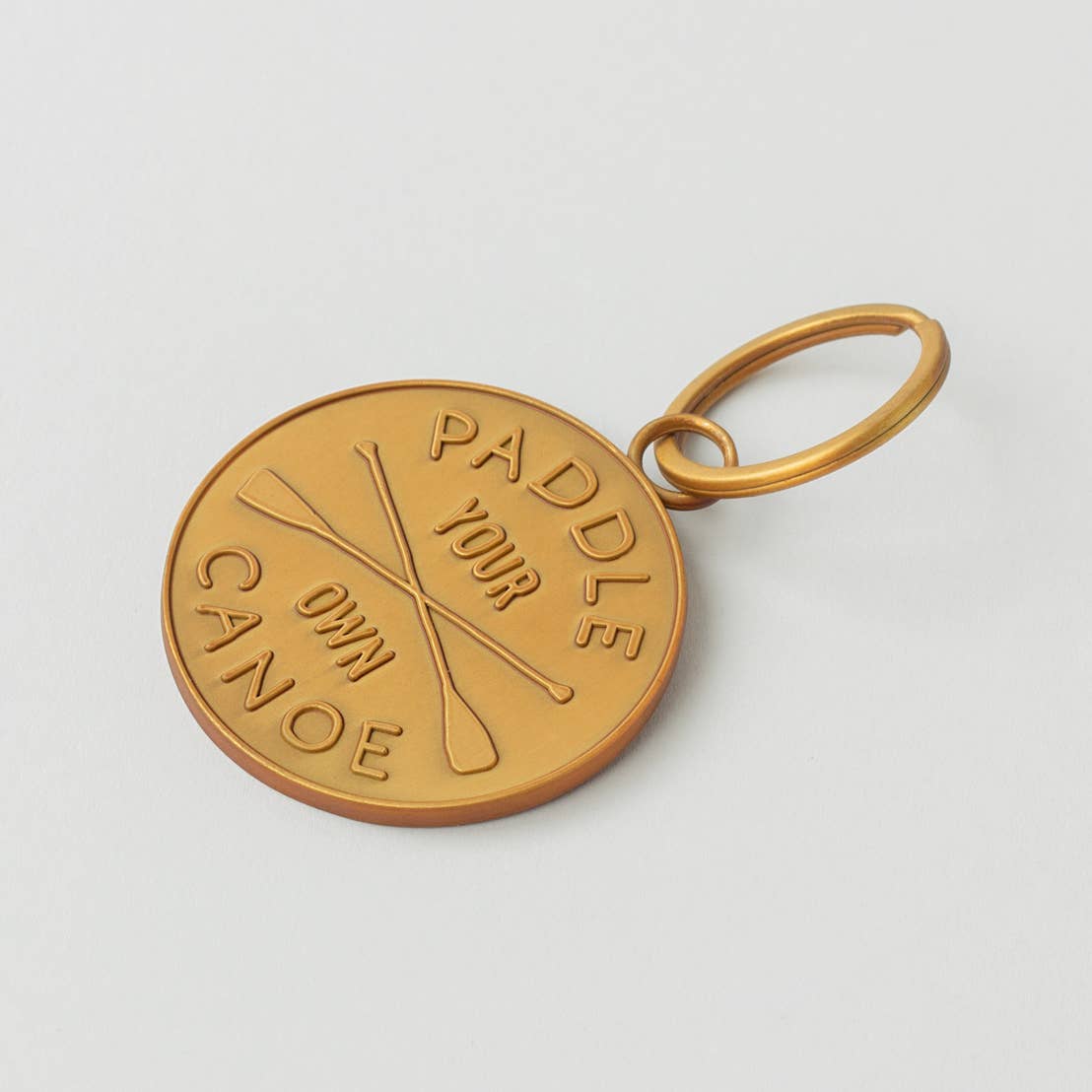 Paddle Your Own Canoe Key Chain