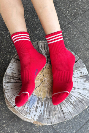 Girlfriend Socks : Egret