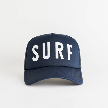 Surf Recycled Trucker Hat - Navy