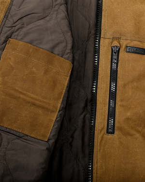 Filson Tin Cloth Insulated Jacket - Dark Tan