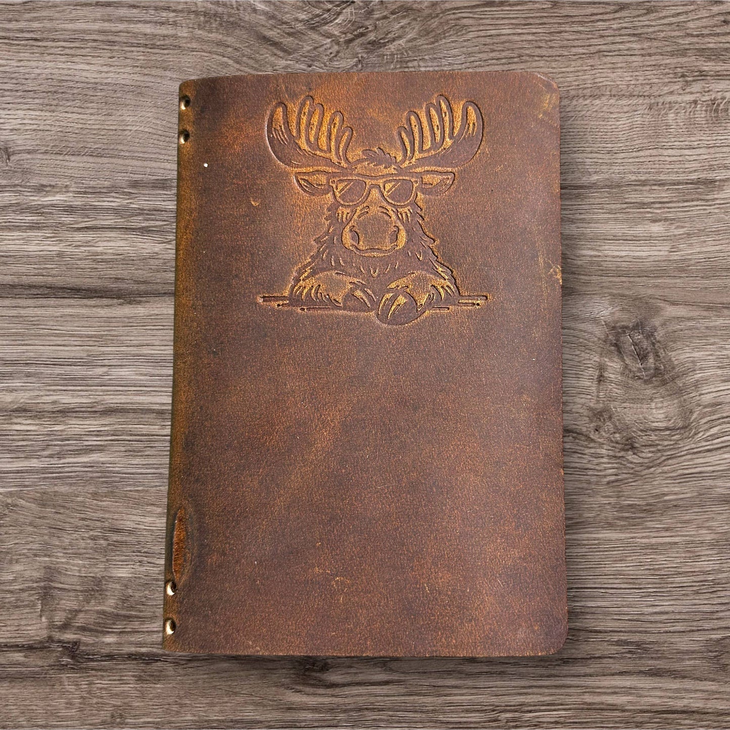 Leather Journal: Compass Rose