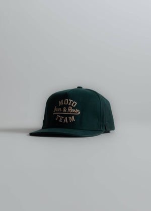 Moto Team Hat: Khaki Green / O/S