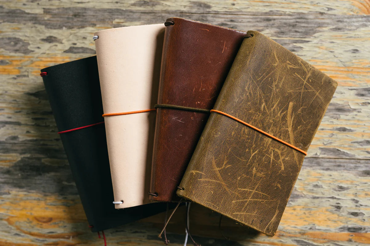No. 410 - Field Notes Leather Cover - Multiple Color Options