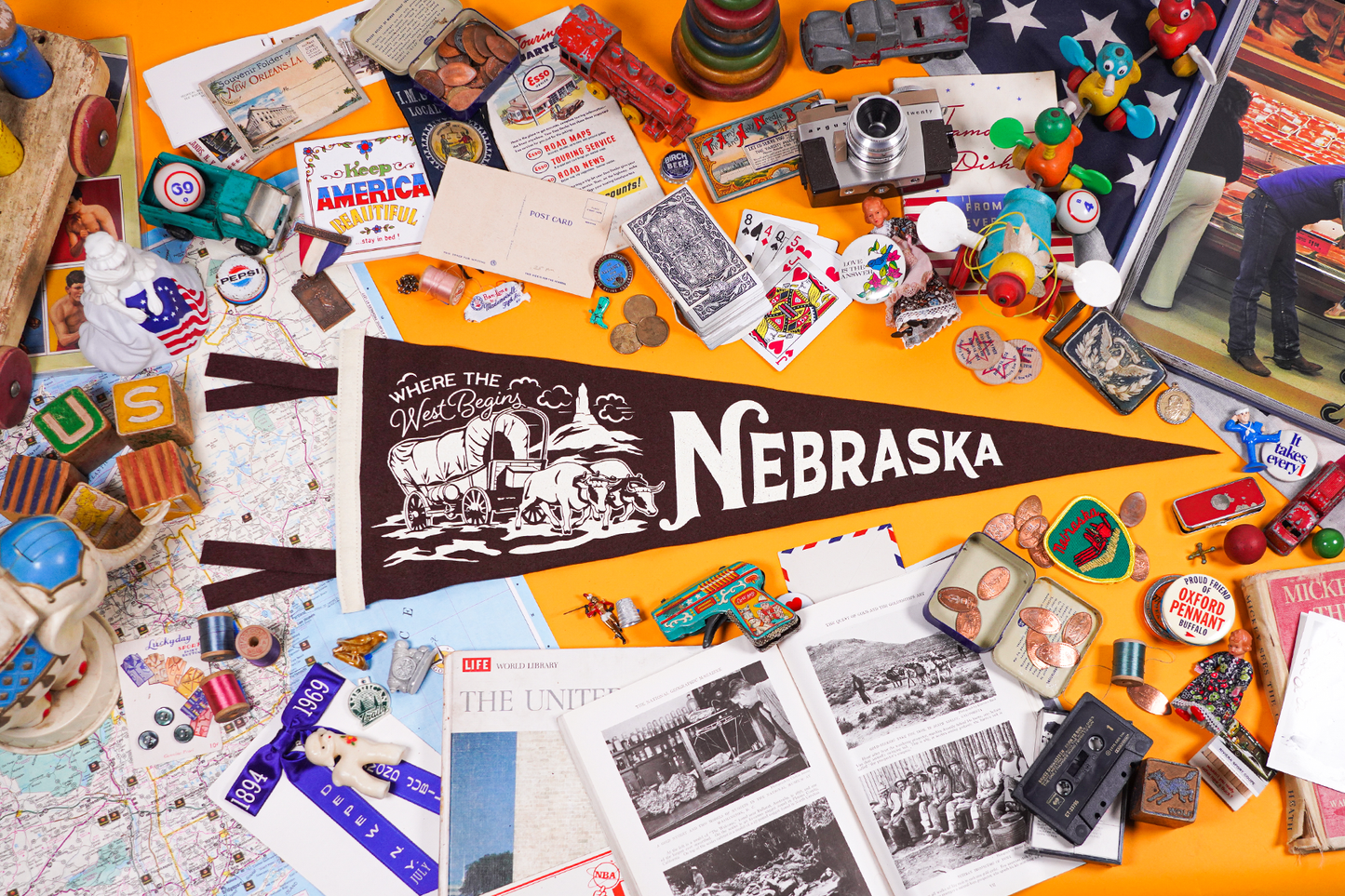 Nebraska Pennant