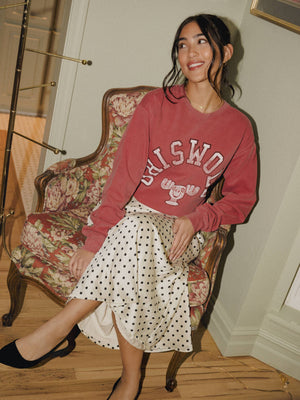 Griswold Christmas Sweatshirt  : Crimson