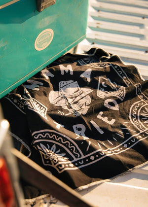 Mama Tried Bandana: Black