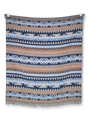 Ridgeline Alps Recycled Wool Throw Blanket
