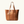 Cargo Leather Tote Bag: Tan