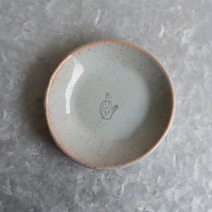 Mini Plate - Middle Finger