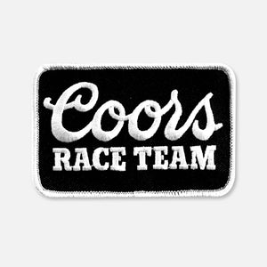 BANQUET RACE TEAM PATCH: Black-White