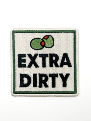 Extra Dirty Patch Embroidered Iron On