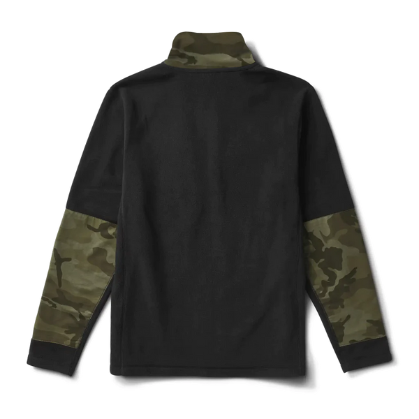 Landfall Zip Fleece- Black