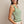 Striped Crochet Knit Tank - Green
