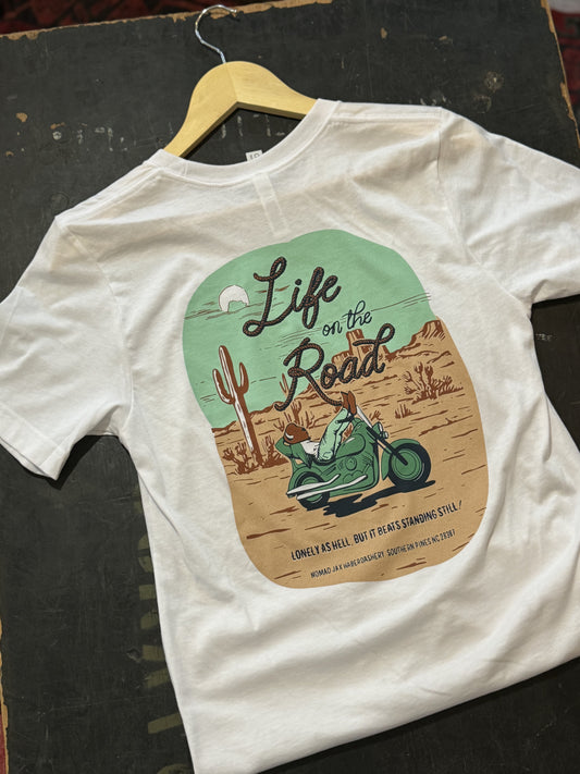 Life on the Road Tee - White