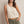 Open-Knit Sleeveless Tank Top : Ivory