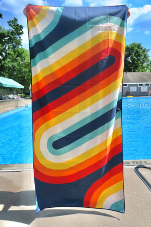 Groove Quick Dry Towel - Reversible