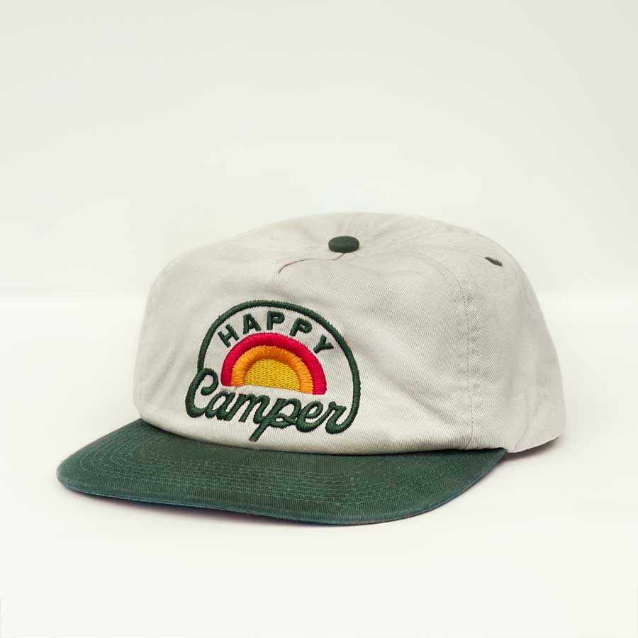 Happy Camper Snapback Hat (Youth)