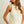 Round Neck Button Detail Tank - Ecru