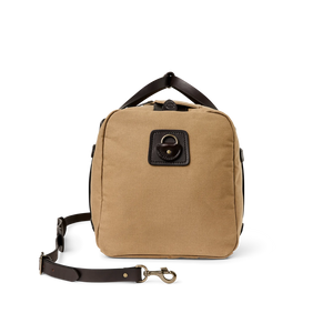 Medium Rugged Twill Duffle Bag - Tan