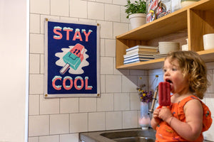 Stay Cool Camp Flag • Holy Smokes x Oxford Pennant