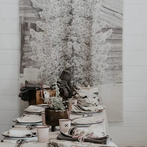 Festive Tree Wall Banner