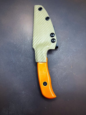 Dirigo Fixed Blade Knife - Orange