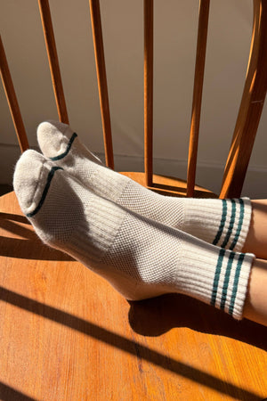 Girlfriend Socks : Egret