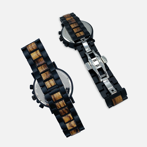 Wood Watch w/Genuine Wood - the "Olde Barney"