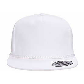 Yupoong Classic Poplin Golf Cap - White