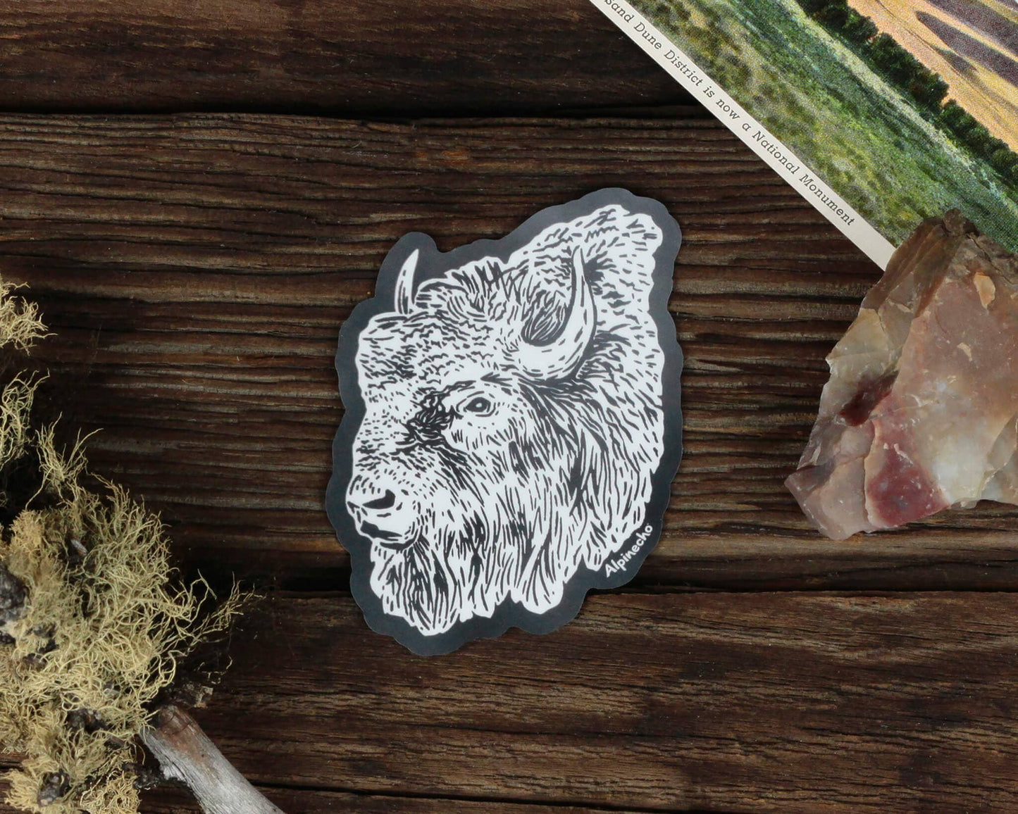 Bison Sticker