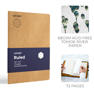 Tomoe River Notebooks A5: Ruled REFILL