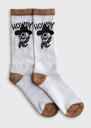 Howdy Sock: One size / Beige