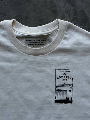 Matchbook Tee : Natural