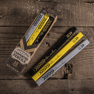 Rite in the Rain Carpenter Pencils, 12 Pack